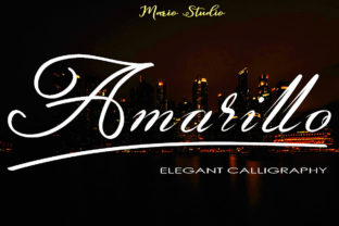 Amarillo: The Elegant Calligraphy Font That Elevates Your Design
