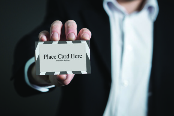 Business Card Mock-up Template