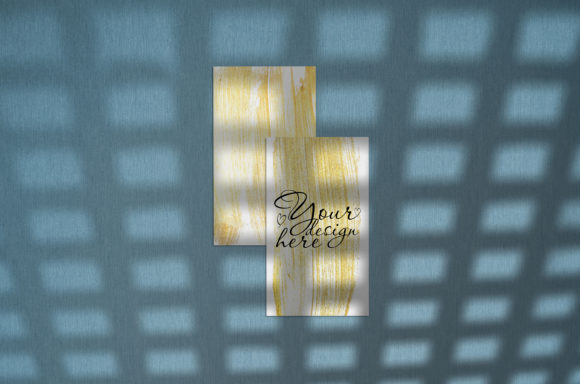 Business Card Mockup with Grid Shadow: A Practical Tool for Designers and Entrepreneurs