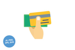 Business Hand and Cards Flat Icon: A Versatile Tool for Modern Design