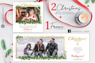 Christmas Mini Session Template 02: A Creative Solution for Your Holiday Projects
