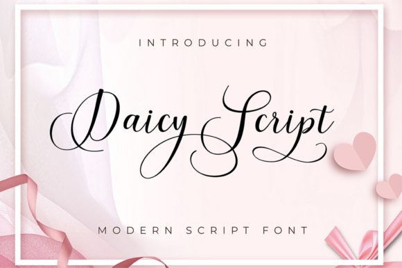 Daicy Script: A Modern Touch for Creative Projects