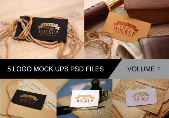 Photo Realistic Mock-ups Set of 5 V1: A Strategic Tool for Visual Communication