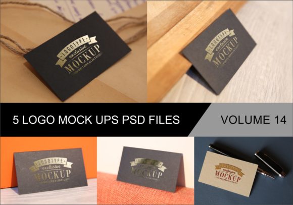 Photo Realistic Mock-ups Set of 5 V14: Enhancing Visual Workflow with Precision